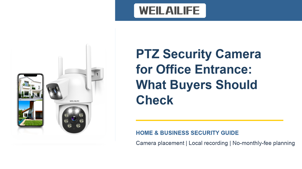 PTZ Security Camera for the Office Entrance: Common Buying Traps to Avoid and Face Detail