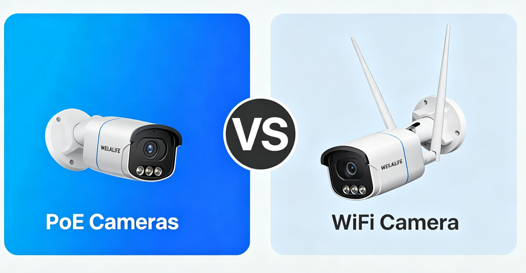 PoE vs. WiFi Security Cameras: Which One Provides Better Protection for Your Home?