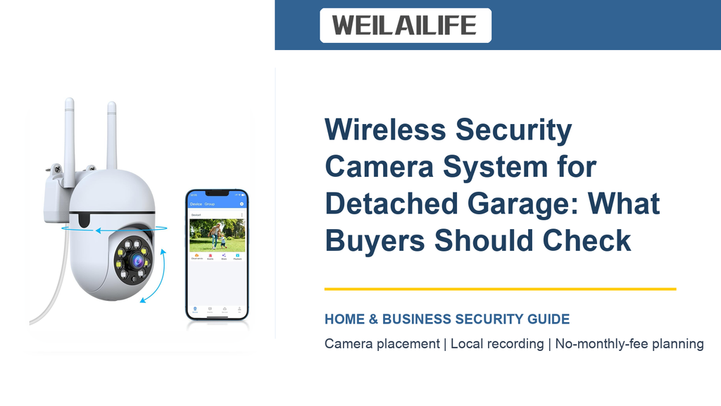 Detached Garage Wireless Security Camera System: Night Vision Guide