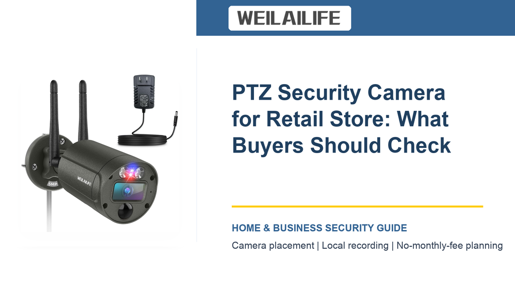 The Practical Retail Store Guide to PTZ Security Camera Placement: Remote Cabins | WEILAILIFE