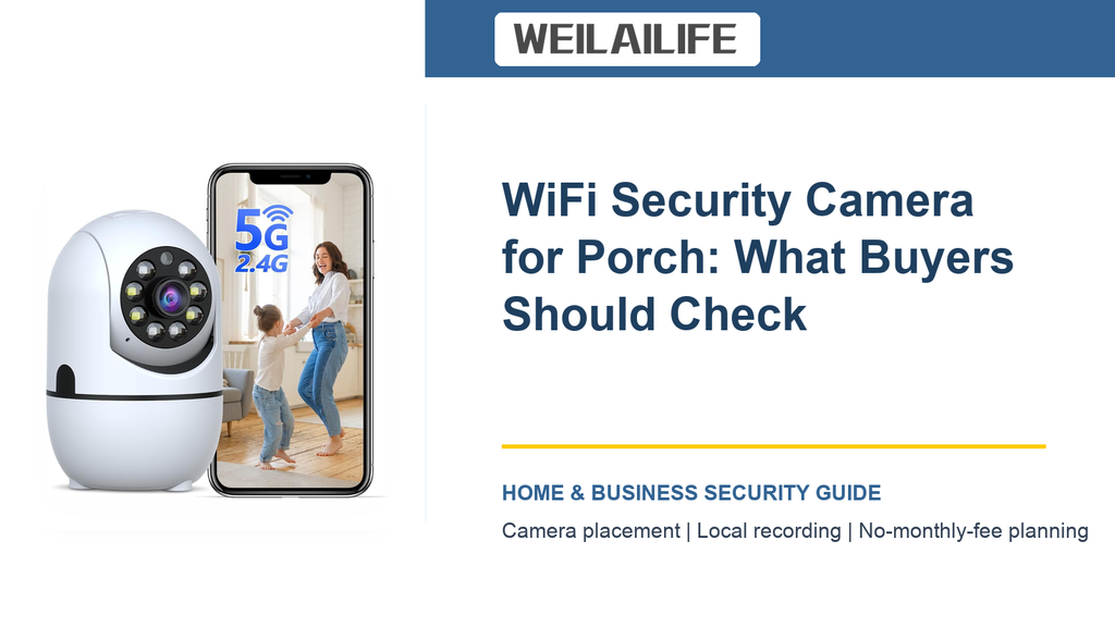 WiFi Security Camera and the Porch: Matching Recording Needs to Risk and Coverage Gaps
