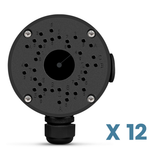 New Upgrade Security Camera Junction Box,Universal IP Camera Mount,Security Camera Bracket Outdoor,Metal Aluminum Waterproof Security Camera Mount,Blink Camera Mount New Upgrade