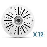 【Compatible Almost All Cameras Type】 Universial Camera Junction Box Metal Universal Bullet Security Camera Junction Box Mount Bracket, Metal Indoor/Outdoor Camera Junction Box