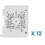 【Compatible with PTZ Cameras】 Security Camera Junction Box, Outdoor CCTV Mounting Bracket, IP65 Waterproof ABS Plastic Cable Concealment Box