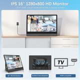 【All-in-One Security System】 5MP Outdoor Wireless Security Camera System, Home WiFi Video Security Cameras Systems, Surveillance DVR Kits(Enjoy $10 Off Instantly)