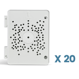 【Compatible with PTZ Cameras】 Security Camera Junction Box, Outdoor CCTV Mounting Bracket, IP65 Waterproof ABS Plastic Cable Concealment Box