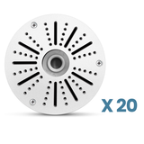 【Compatible Almost All Cameras Type】 Universial Camera Junction Box Metal Universal Bullet Security Camera Junction Box Mount Bracket, Metal Indoor/Outdoor Camera Junction Box