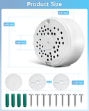 【ABS IP54 Waterproof】 Universal Bullet Security Camera Junction Box, Waterproof Security Camera Box, CCTV Junction Box