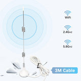 【Dual Band WiFi】 Outdoor Extended Antenna for WEILAILIFE Wireless Video Security Camera, IP Camera
