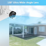 【90ft Super Night Vision】 Outdoor Wireless Security Camera System, Wireless Cameras for Home Security, WiFi Video Surveillance, Home Security Cameras(Enjoy $10 Off Instantly)