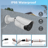 【2-Way Audio】 Outdoor Wired Security Camera System Home Video Security Cameras Systems POE Security Surveillance DVR Kits(Enjoy $20 Off Instantly)