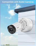 【ABS IP54 Waterproof】 Universal Bullet Security Camera Junction Box, Waterproof Security Camera Box, CCTV Junction Box