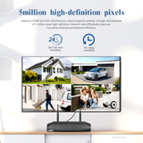《10-Channel & 5.0MP》 NVR Recorder for Home Security Camera System, 1536P Network Video Recorder, NVR Recorders with Built in WiFi Recorder, Wireless NVR Surveillance