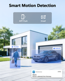 WEILAILIFE 【Flashing LEDs Visual Alert】 5.0Magapixel Extend Wired Security Camera, Home Video Surveillance Camera, CCTV Bullet Cameras for Home & Outdoor Use