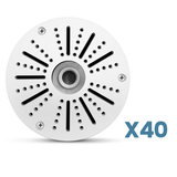 【Compatible Almost All Cameras Type】 Universial Camera Junction Box Metal Universal Bullet Security Camera Junction Box Mount Bracket, Metal Indoor/Outdoor Camera Junction Box