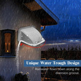 WEILAILIFE Universal Camera Cover Shield Sun Rain, Waterproof Protective Roof for Dome, Bullet Cameras, ABS Plastic Shade Covers (White)