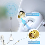 【Dual Band WiFi】 Outdoor Extended Antenna for WEILAILIFE Wireless Video Security Camera, IP Camera