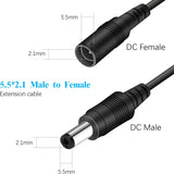 Power Extension Cable 33ft,DC 12V Plug Power Adapter Extension Cable for CCTV Security Camera,IP Camera,NVR