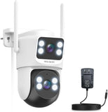 Wireless Outdoor Extend PTZ Security Camera, 4MP, 2-Way Audio (1 Pack)