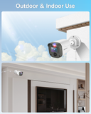 【4 x 100 Feet】 Video Power Cable All-in-One Extension Cables for WEILAILIFE CCTV Security Camera DVR Surveillance Systems