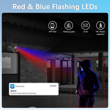 【Flashing LEDs Visual Alert】 5MP Extend Wireless Security Camera, Wireless Cameras for Home Security, Outdoor WiFi Video Surveillance Camera