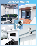 【ABS IP54 Waterproof】 Universal Bullet Security Camera Junction Box, Waterproof Security Camera Box, CCTV Junction Box