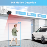 【90ft Super Night Vision】 5MP Outdoor Wireless Security Camera System, Wireless Cameras for Home Security, Home Video Security Cameras, WiFi Surveillance DVR Kits(Enjoy $20 Off Instantly)