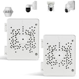 【Compatible with PTZ Cameras】 Security Camera Junction Box, Outdoor CCTV Mounting Bracket, IP65 Waterproof ABS Plastic Cable Concealment Box
