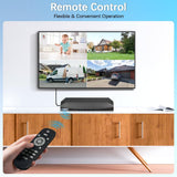4K PoE Security Camera System, 16CH NVR with 12 Cameras, PIR Motion Detection & Email Alert, 130° Wide Angle, 2-Way Audio, IP66 Waterproof, Wired Home & Business Surveillance, No Monthly Fee (Enjoy $20 Off Instantly)