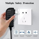 12V 2A AC 24W Power Supply Adapter for WEILAILIFE Security Camera NVR (Input: 100-240V, 50/60Hz; Output: 12 Volts, 2 Amps)