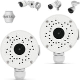 【Security Camera Junction Box】 Universal Bullet Security Camera Mount Bracket, IP66 Waterproof Junction Box for CCTV