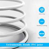 100 Feet Ethernet Cable POE Cameras Systems Video Security Network Cable Security Surveillance POE Camera System