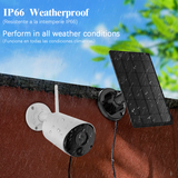 Solar Panel for Wireless Camera Go/Argus Eco/Argus 2/Argus Pro, 3.6W Solar Panel Micro USB Port Cable (1 Waterproof Connector Included)