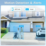 4K PoE Add-On Security Camera, 8MP Flashing LED Alert, 2-Way Audio, 130° Wide Angle, 90ft Night Vision, IP66 Waterproof, Wired Outdoor Surveillance Camera, No Monthly Fee