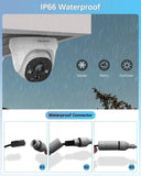 4K POE Wired Dome Security Camera System – 6 Outdoor Indoor IP Cameras, 130° Wide Angle, 2-Way Audio, PIR Detection, No Monthly Fee (Enjoy $20 Off Instantly)