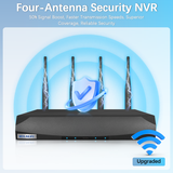 【90ft Super Night Vision】 5MP Outdoor Wireless Security Camera System, Wireless Cameras for Home Security, Home Video Security Cameras, WiFi Surveillance DVR Kits(Enjoy $20 Off Instantly)