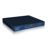 8-Port Gigabit Internet Unmanaged Poe Switch, Home Power over Ethernet Hub Router, Office Network Splitter with Fanless Metal Housing