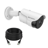 4K 8.0MP PoE Extend Security Camera Outdoor, Wired Surveillance IP Camera, Waterproof Cam, Night Vision, Motion Detection for Home Video NVR System
